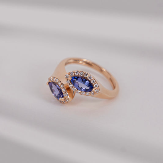 Camilla Tanzanite ring