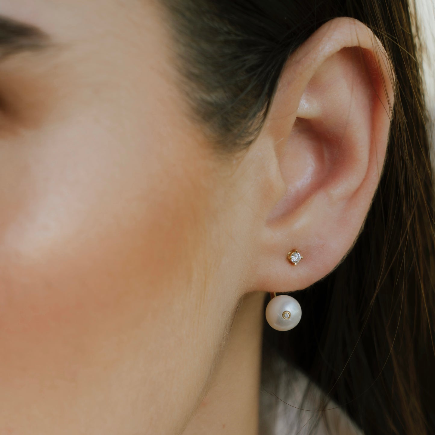 Pearl ear jacket