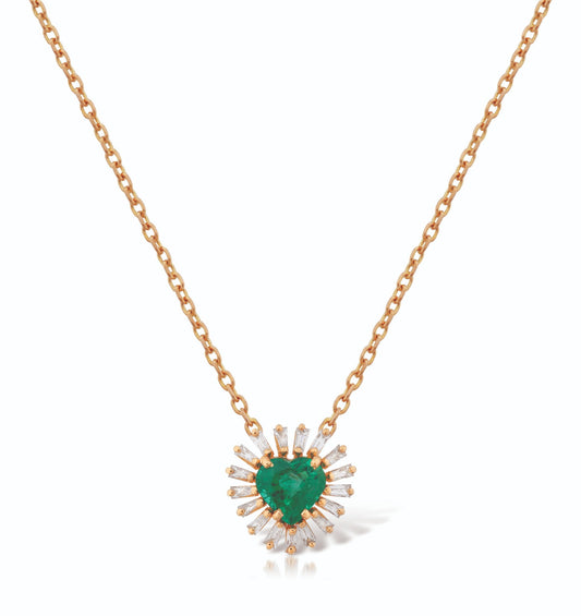 Celeste Heart Necklace