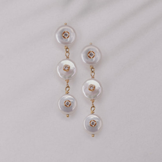Iva pearl drop earrings
