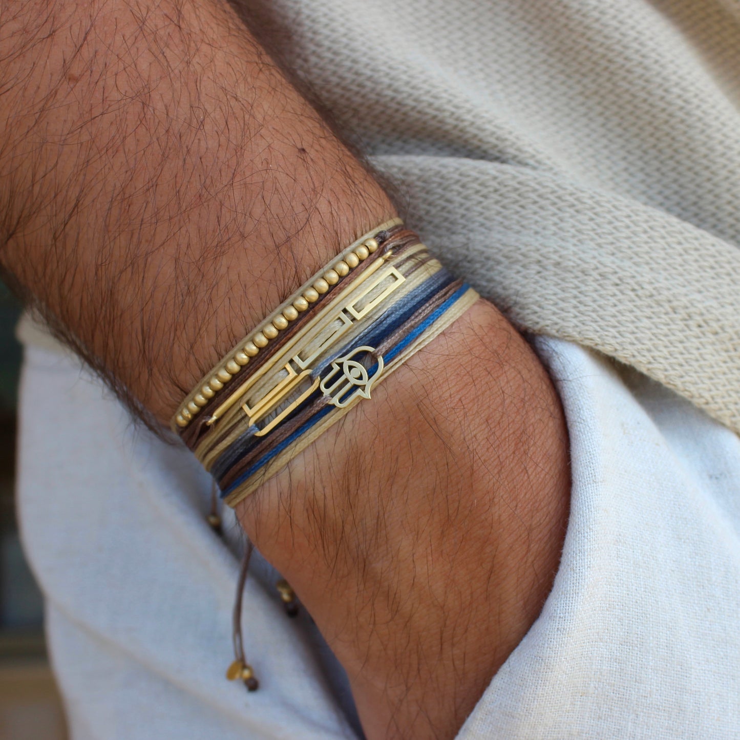 Tube bar bracelet