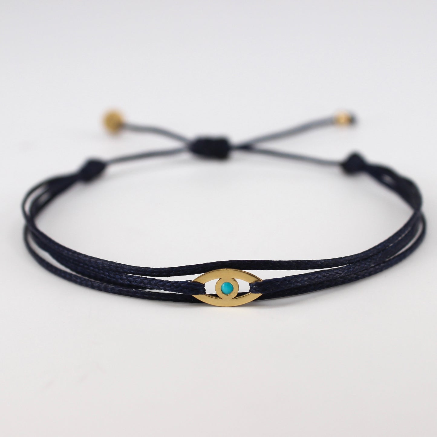 Turquoise evil eye bracelet