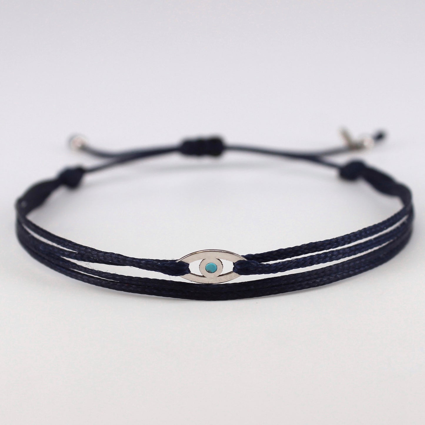 Turquoise evil eye bracelet