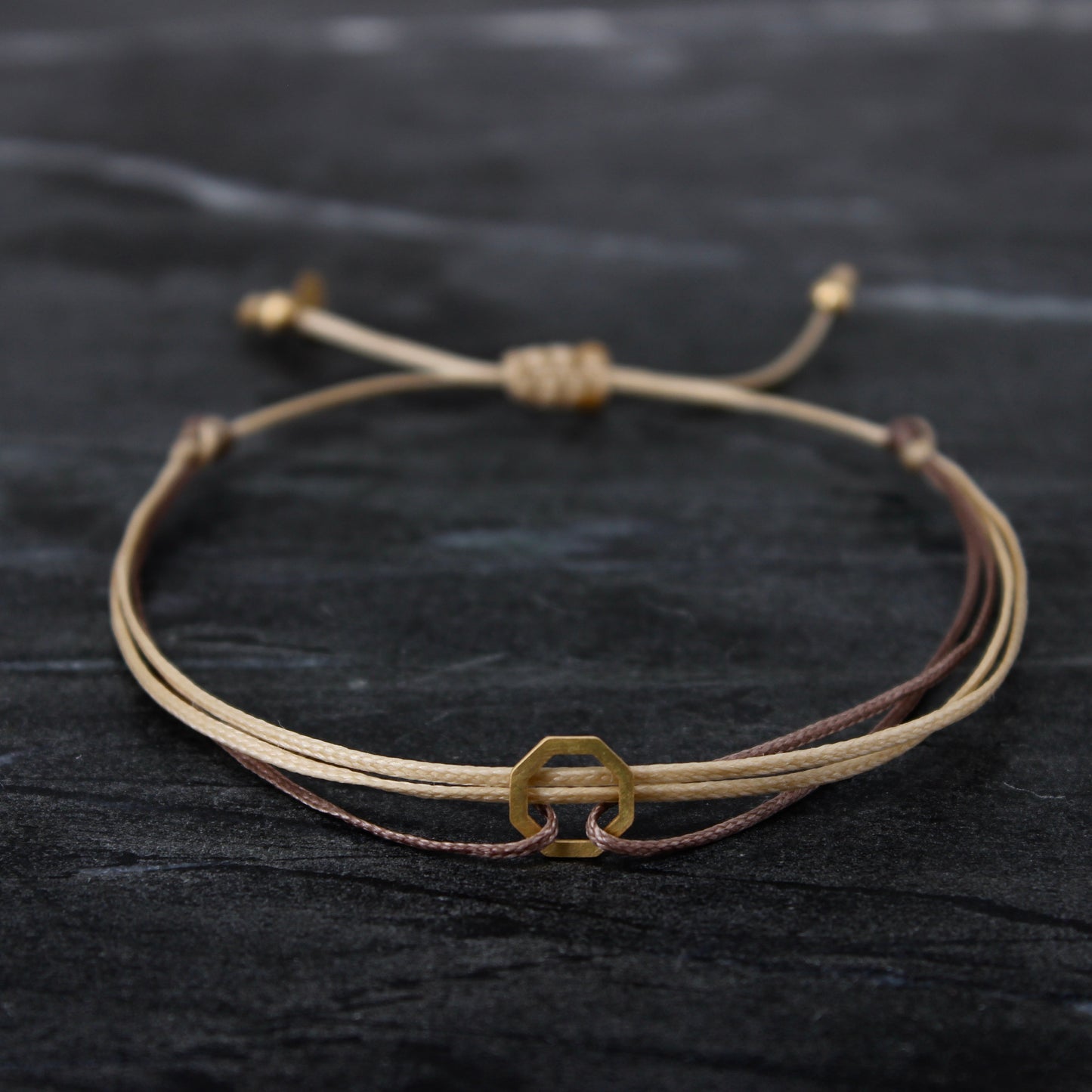 Octagon bracelet