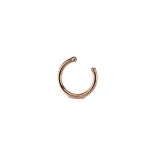 Dainty gold ear cuff